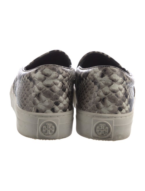 Tory Burch Snakeskin Animal Print Loafers