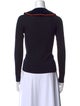 Tory Burch Merino Wool Crew Neck Sweater