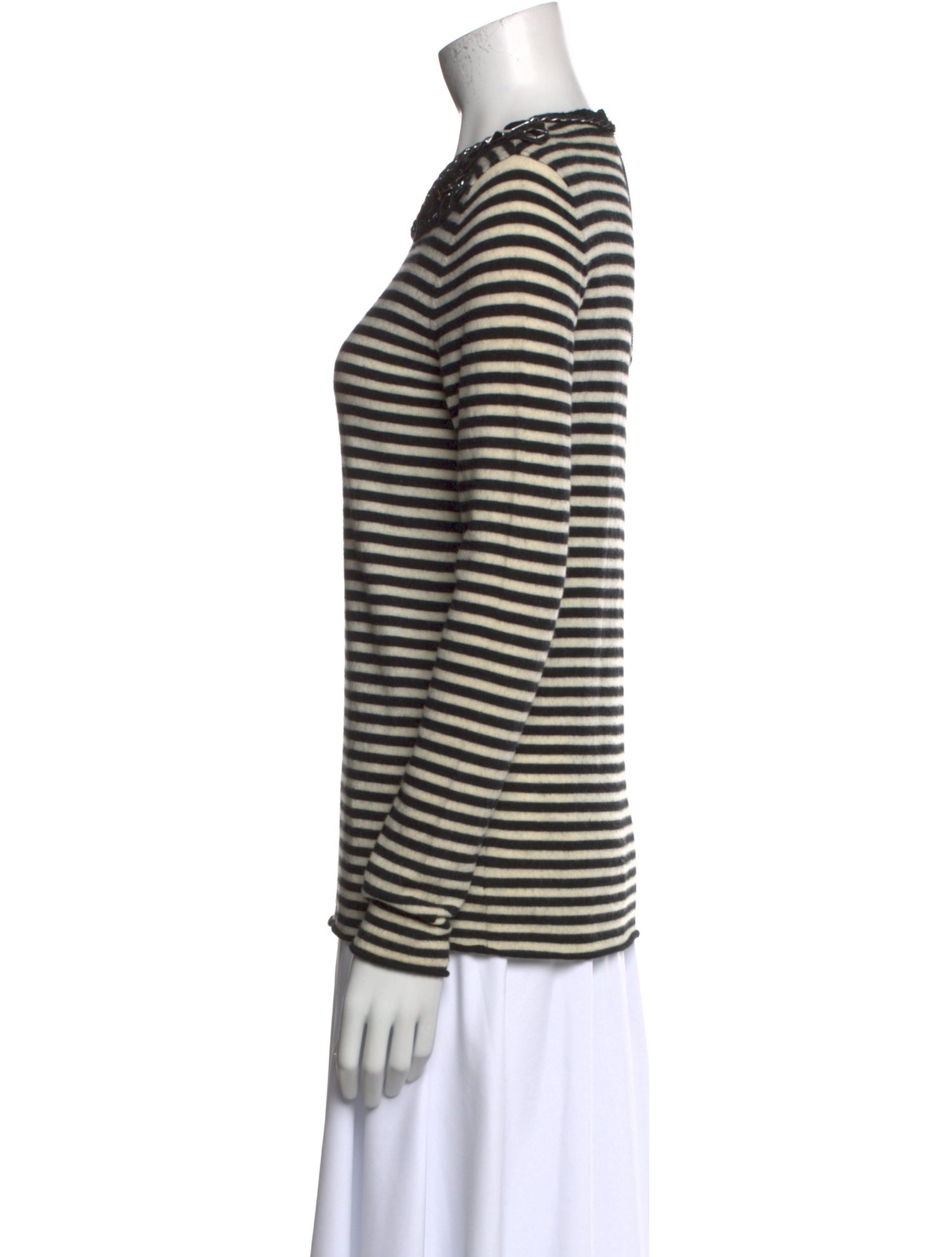 Tory Burch Wool Striped Top