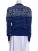 Tory Burch Virgin Wool Printed Sweater