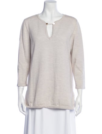 Tory Burch V-Neck Sweater