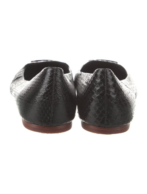 Tory Burch Snakeskin Animal Print Ballet Flats