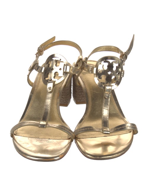 Tory Burch Leather T-Strap Sandals