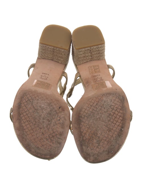 Tory Burch Leather T-Strap Sandals