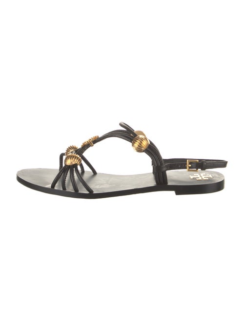 Tory Burch Leather T-Strap Sandals