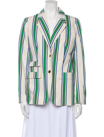 Tory Burch Striped Blazer