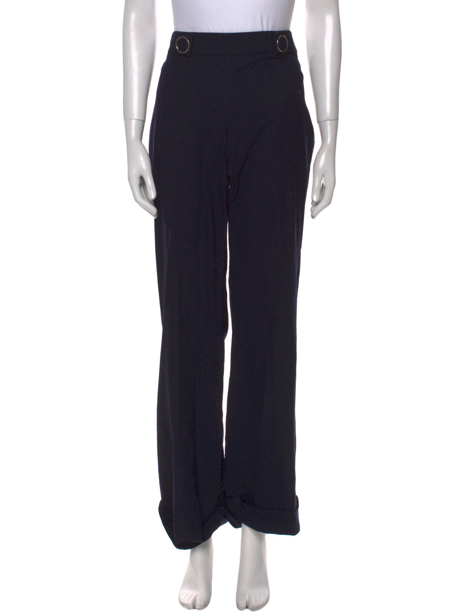 Tory Burch Wool Wide Leg Pants