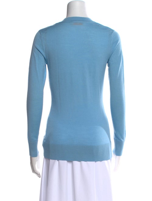 Tory Burch Merino Wool V-Neck Sweater