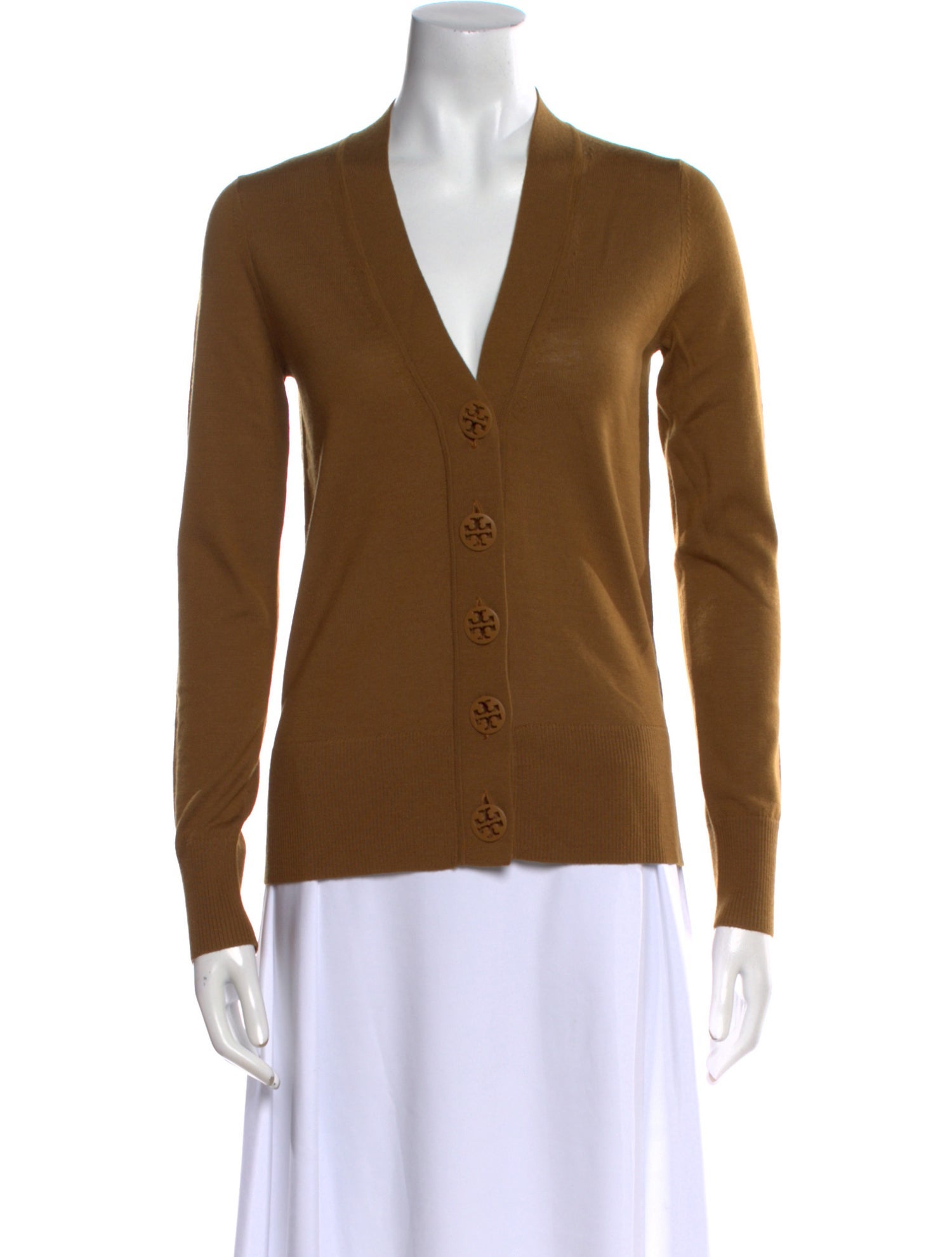 Tory Burch Merino Wool V-Neck Sweater w/ Tags