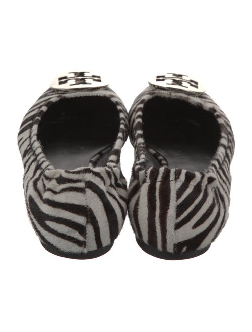 Tory Burch Ponyhair Animal Print Ballet Flats
