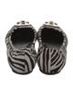Tory Burch Ponyhair Animal Print Ballet Flats