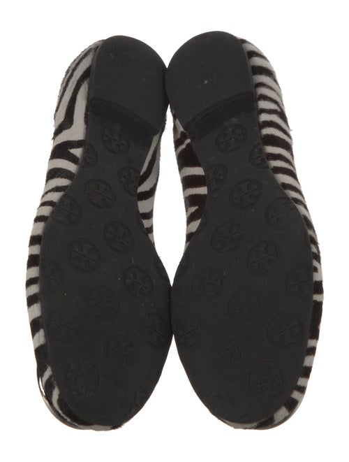 Tory Burch Ponyhair Animal Print Ballet Flats