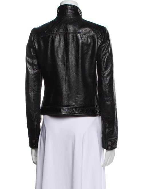 Tory Burch Leather Biker Jacket