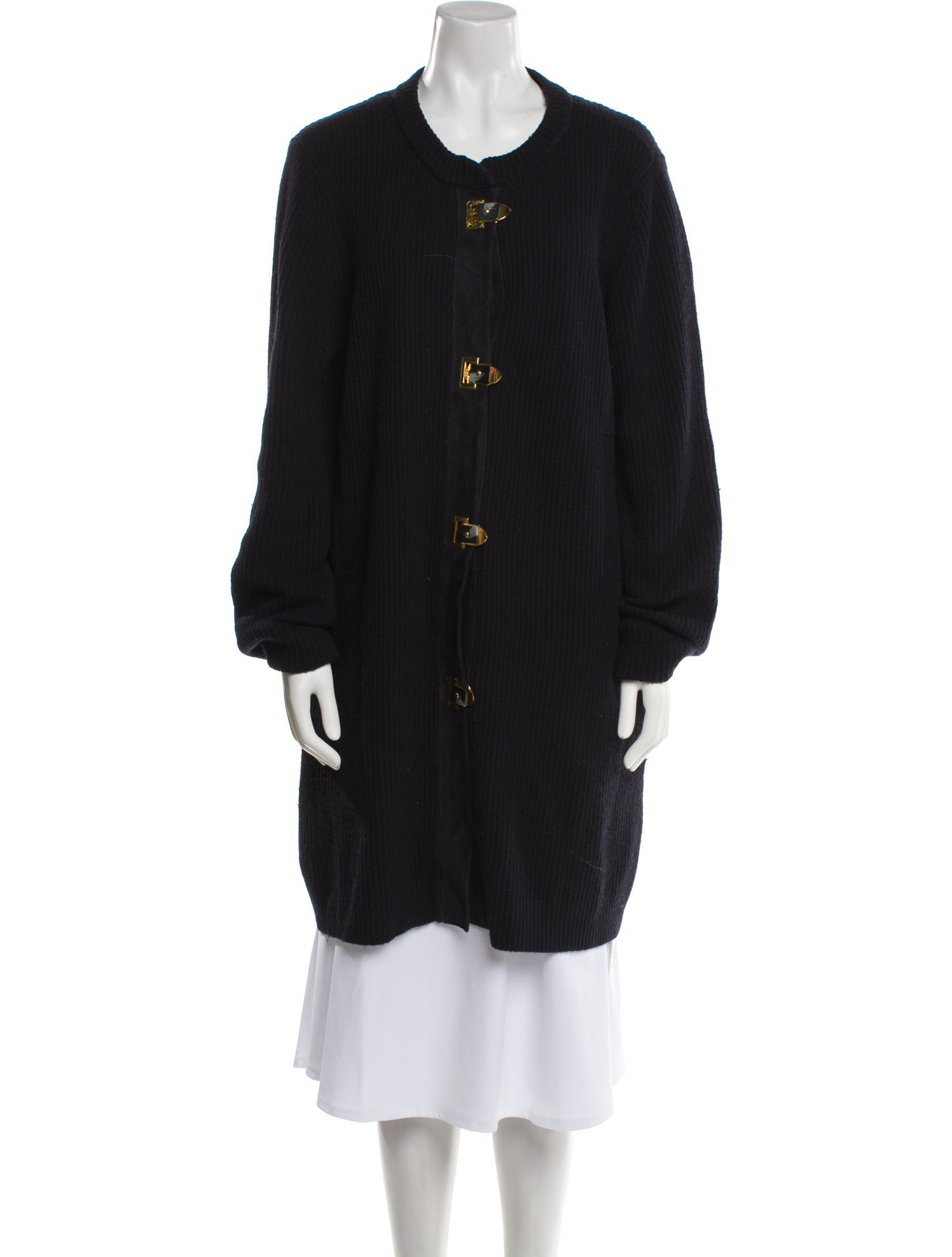 Tory Burch Wool Faux Fur Coat