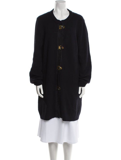 Tory Burch Wool Faux Fur Coat