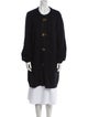 Tory Burch Wool Faux Fur Coat