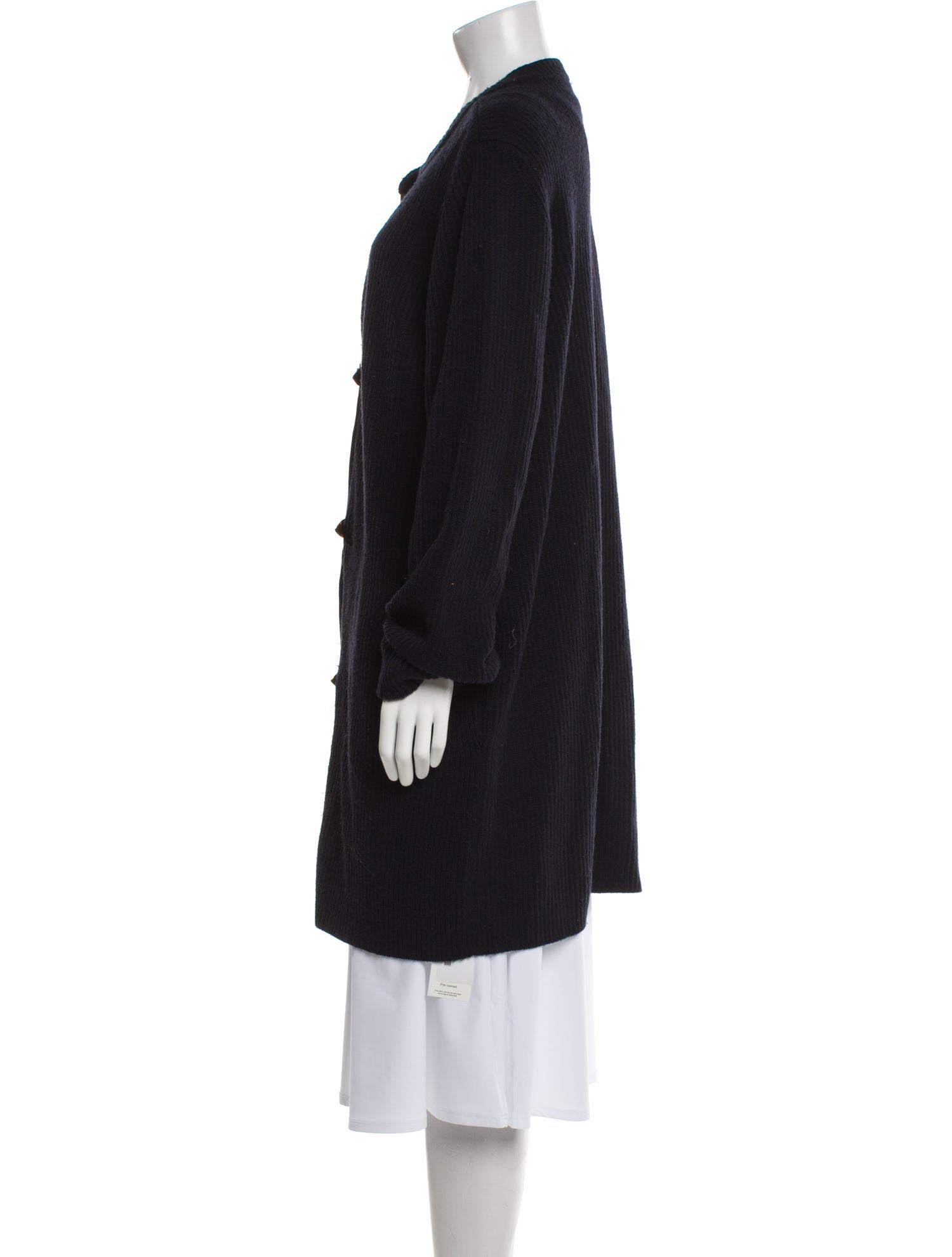 Tory Burch Wool Faux Fur Coat