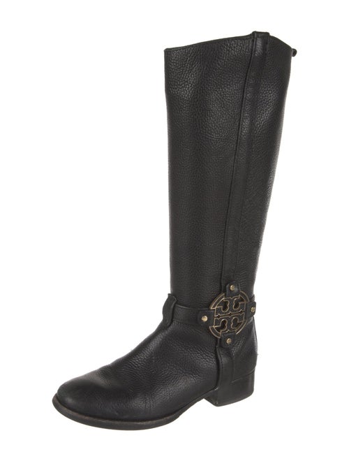 Tory Burch Leather Riding Boots