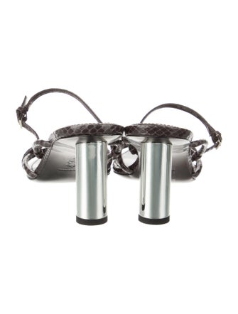 Tory Burch Leather Slingback Sandals