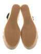 Tory Burch Leather Braided Accents Espadrilles