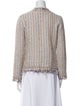 Tory Burch Linen Tweed Pattern Evening Jacket