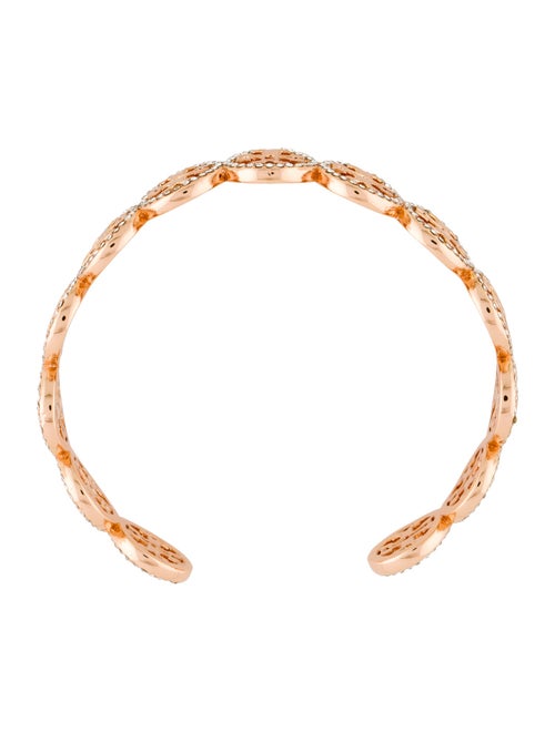 Tory Burch Crystal Miller Pave Cuff Bracelet