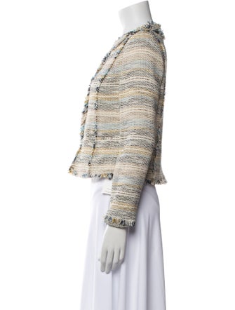 Tory Burch Tweed Pattern Evening Jacket