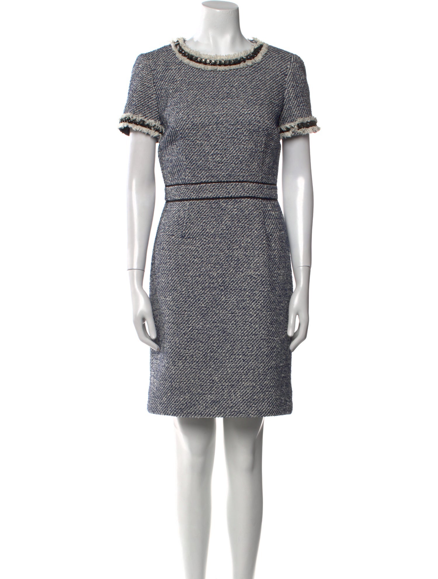 Tory Burch Crew Neck Mini Dress