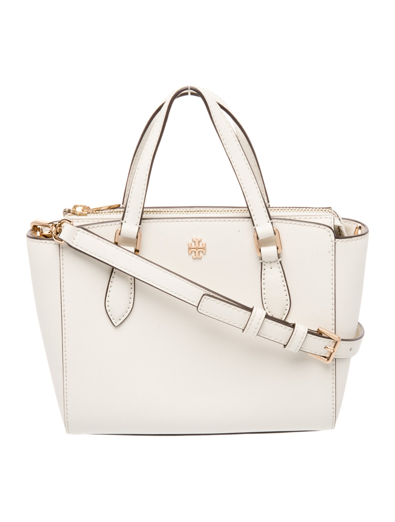 Tory Burch Saffiano Leather Top Handle Bag