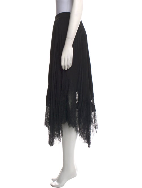 Tory Burch Pleated Accents Midi Length Skirt