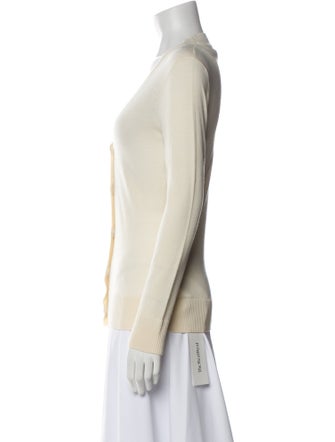 Tory Burch Merino Wool V-Neck Sweater