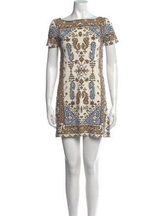 Tory Burch Printed Mini Dress