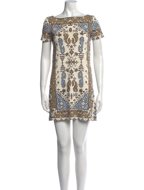 Tory Burch Printed Mini Dress