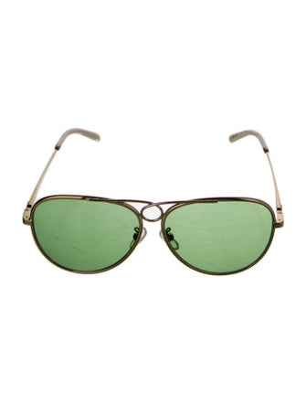 Tory Burch Aviator Tinted Sunglasses