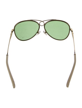 Tory Burch Aviator Tinted Sunglasses