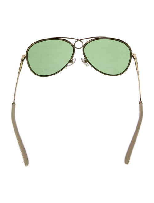 Tory Burch Aviator Tinted Sunglasses