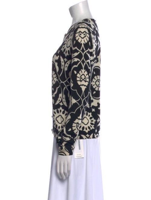 Tory Burch Merino Wool Printed Sweater