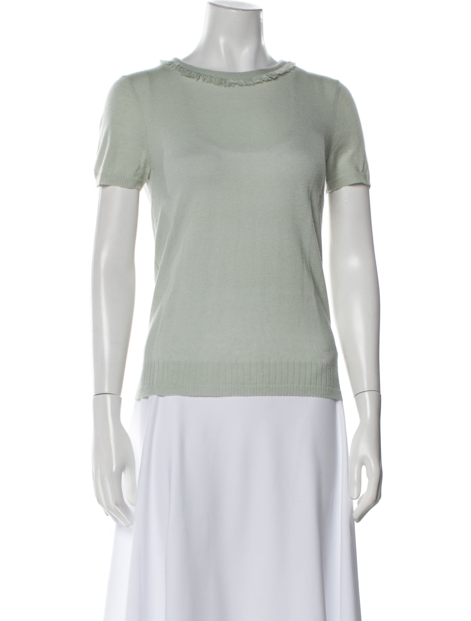 Tory Burch Cashmere Bateau Neckline Sweater