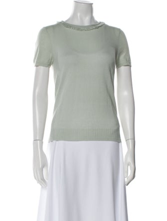 Tory Burch Cashmere Bateau Neckline Sweater