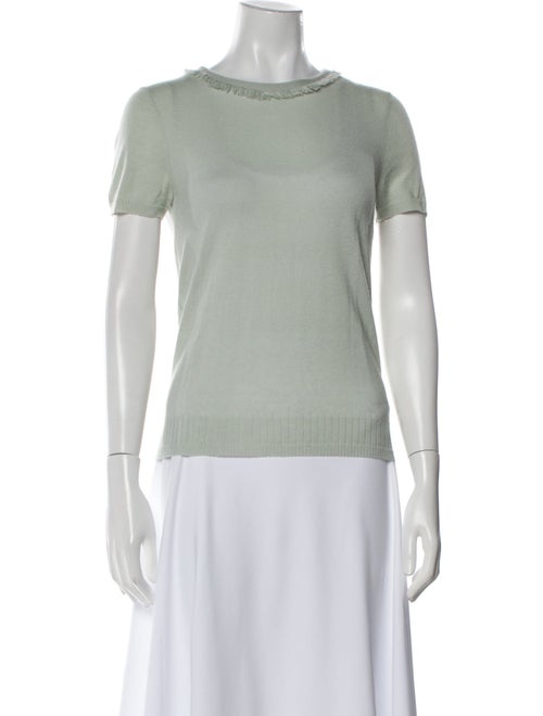 Tory Burch Cashmere Bateau Neckline Sweater