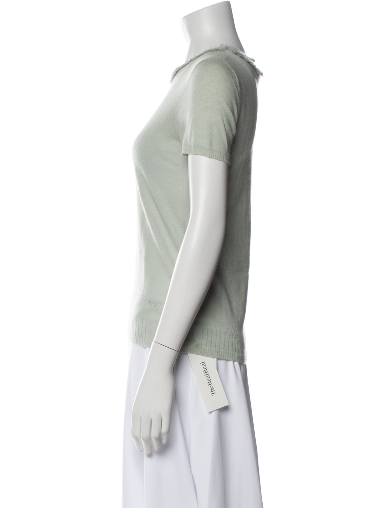 Tory Burch Cashmere Bateau Neckline Sweater