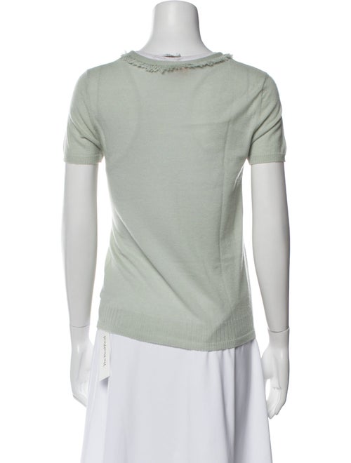 Tory Burch Cashmere Bateau Neckline Sweater