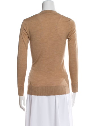 Tory Burch Merino Wool V-Neck Sweater