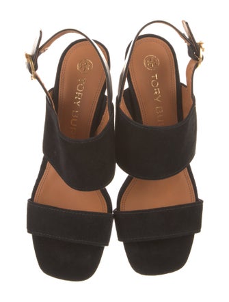 Tory Burch Suede Slingback Sandals