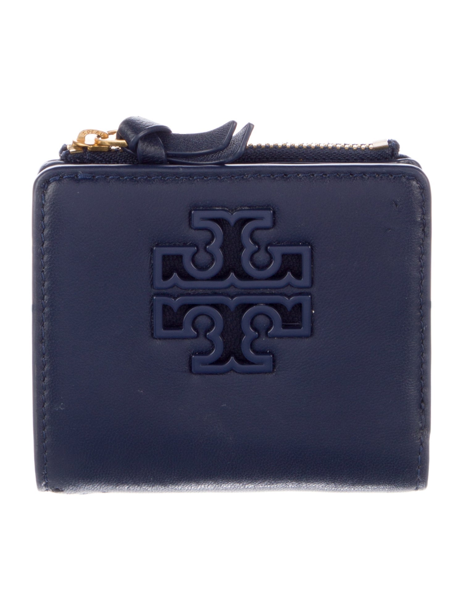 Tory Burch Leather Compact Wallet