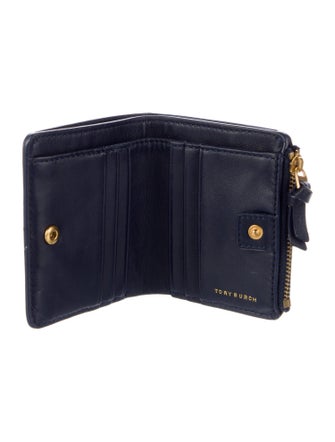 Tory Burch Leather Compact Wallet