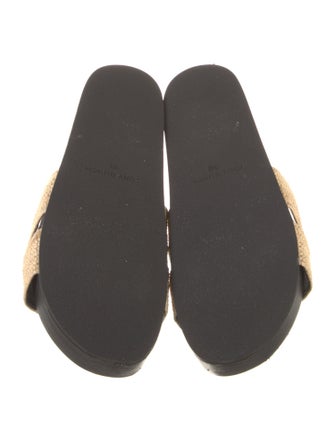 Tory Burch Raffia Sandals