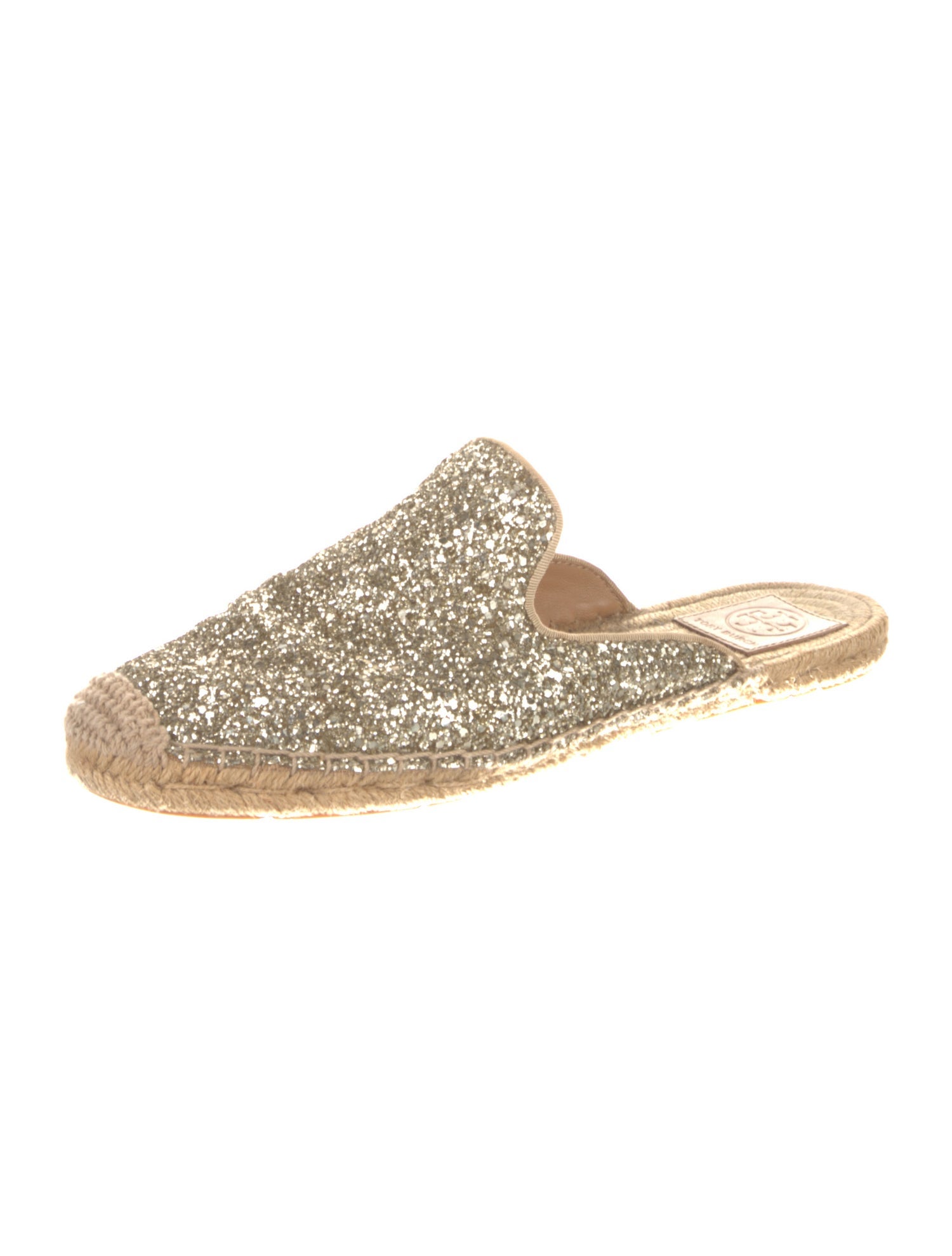 Tory Burch Glitter Glitter Accents Mules