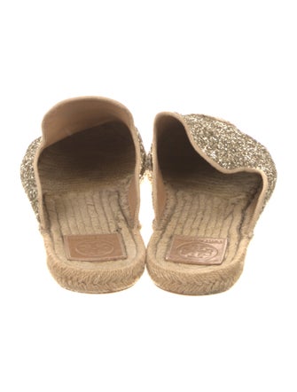 Tory Burch Glitter Glitter Accents Mules