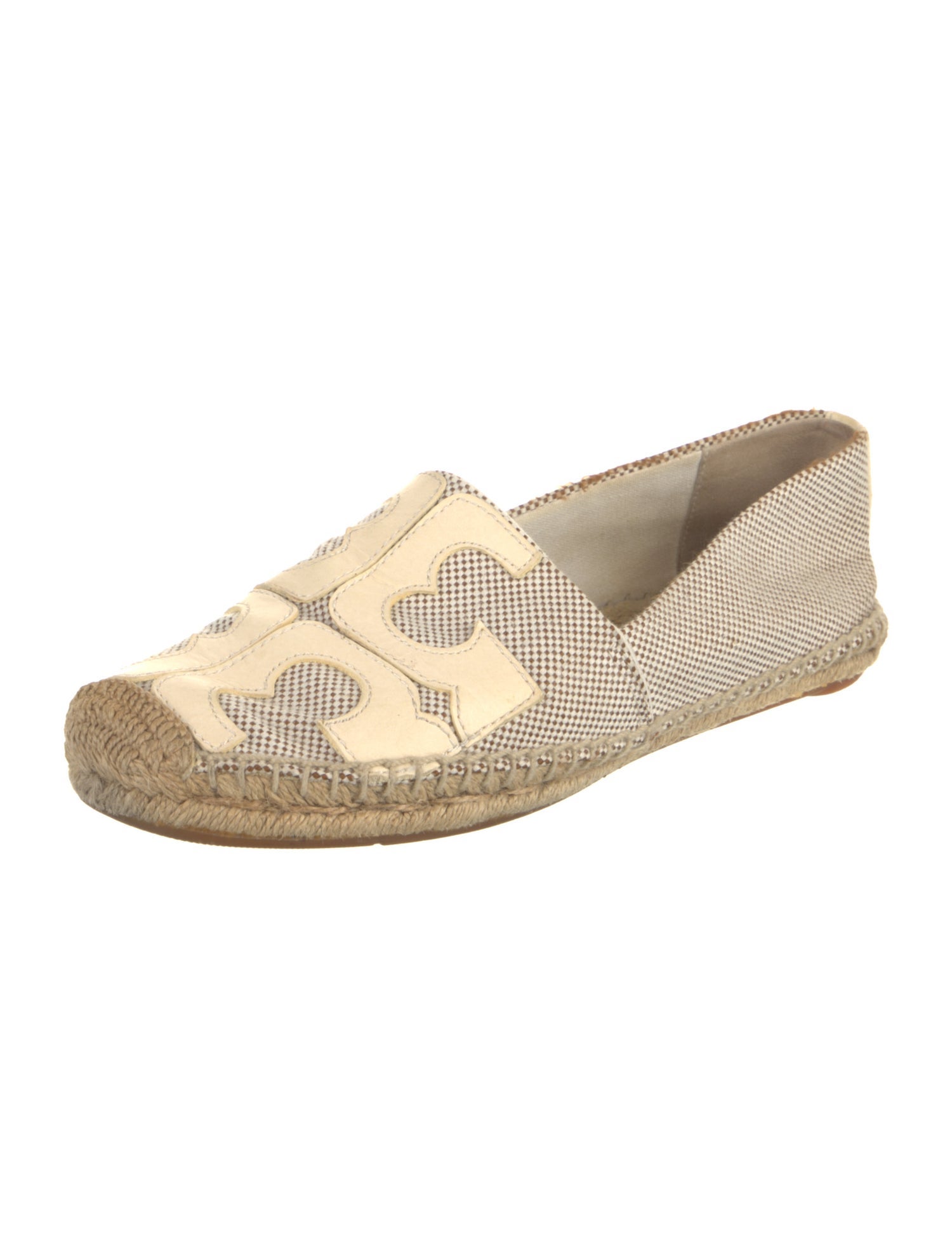 Tory Burch Canvas Animal Print Espadrilles